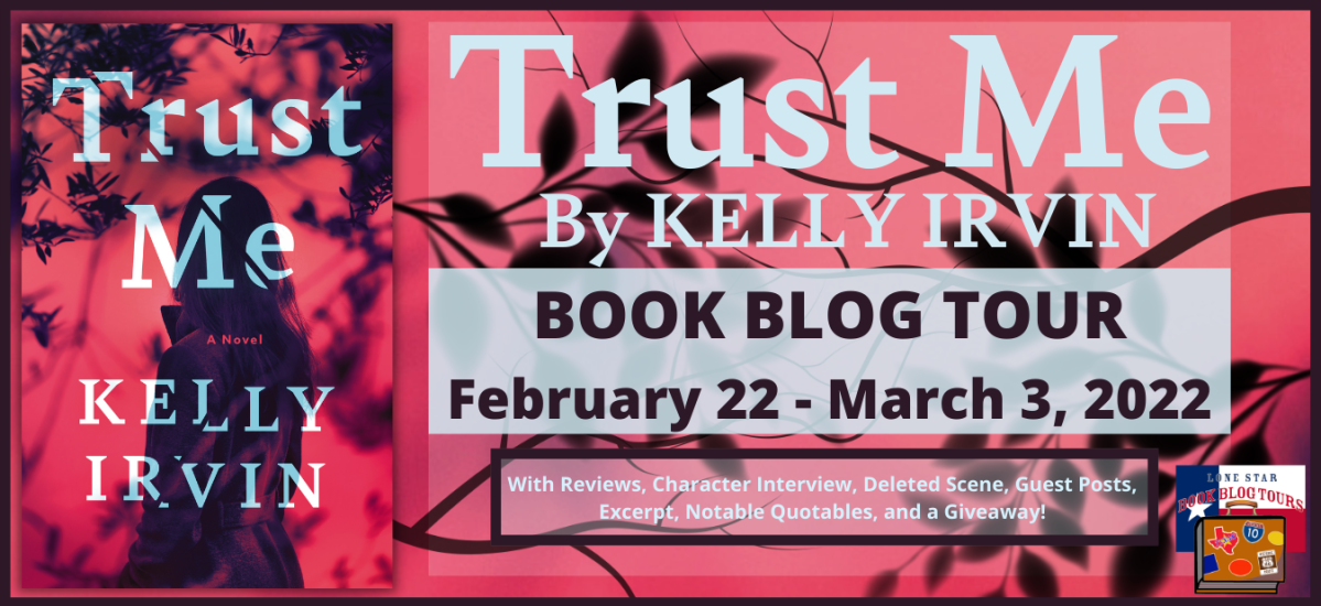Tour Review:  Trust Me by Kelly Irvin